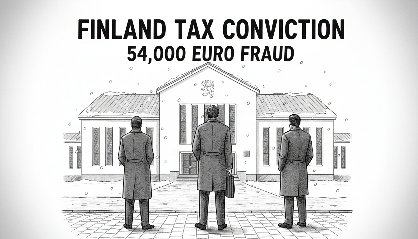 Finland Tax Conviction: 54,000 Euro Fraud