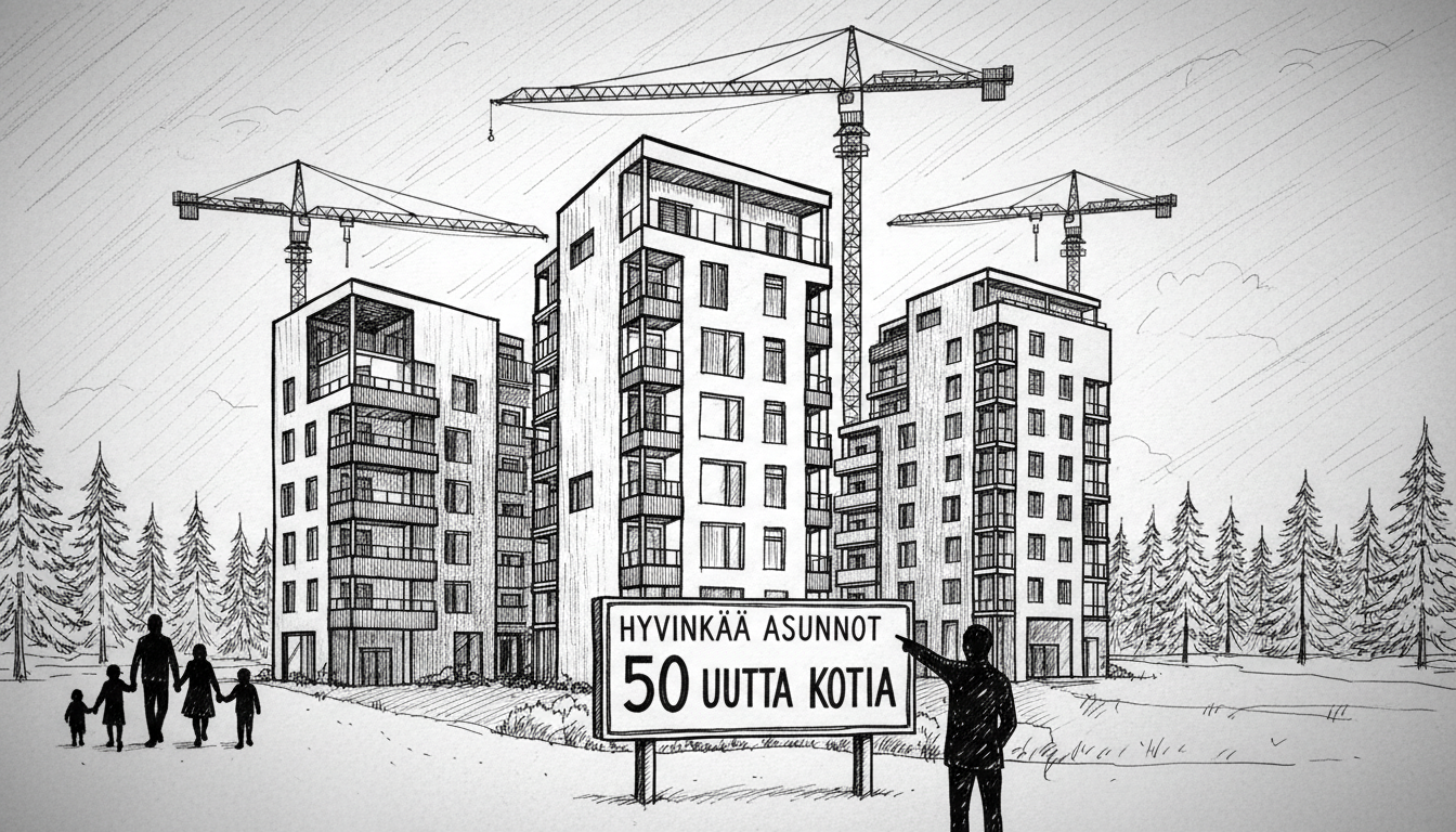 Hyvinkää Launches Major Central City Rental Housing Project