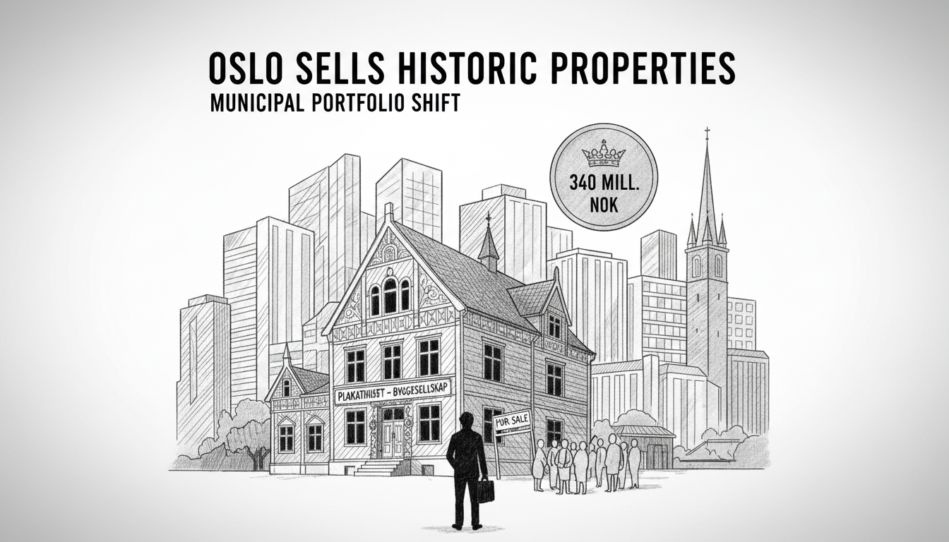 Oslo Sells Historic Properties in Major Municipal Portfolio Shift