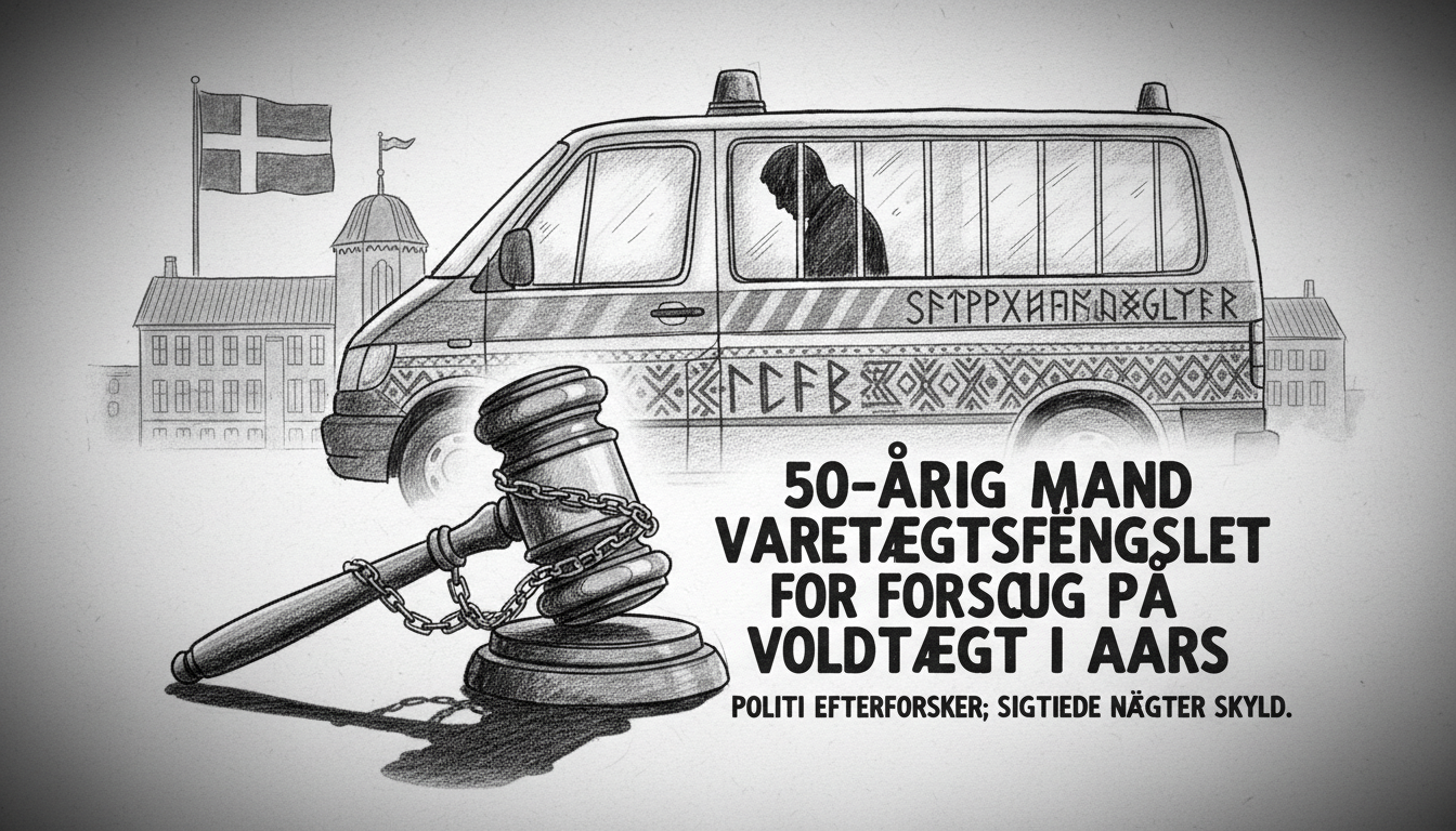 50-Year-Old Man Remanded in Custody for Attempted Rape in Aars