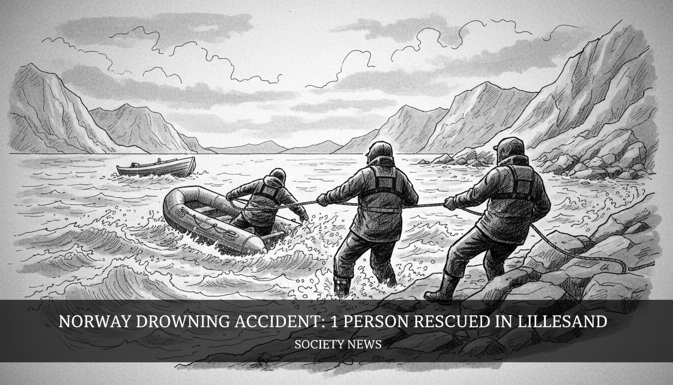 Norway Drowning Accident: 1 Person Rescued in Lillesand
