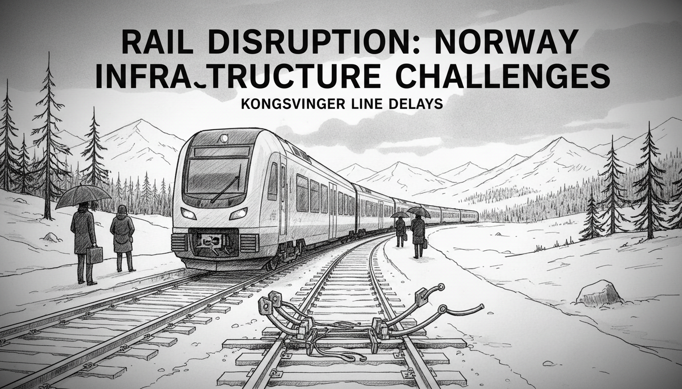 Rail Disruption on Kongsvinger Line Highlights Norway Transport Infrastructure Challenges