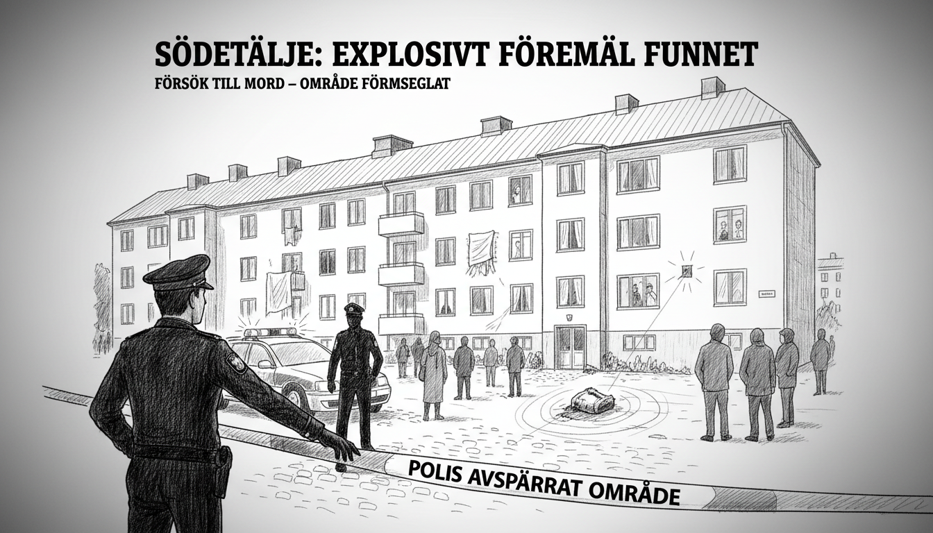 Police Seal Off Swedish Residential Area After Suspicious Object Found