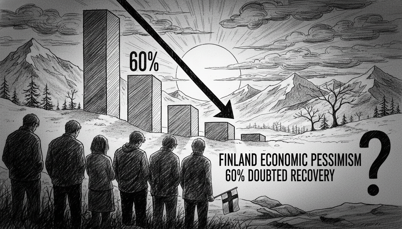 Finland Economic Pessimism: 60% Doubted Recovery