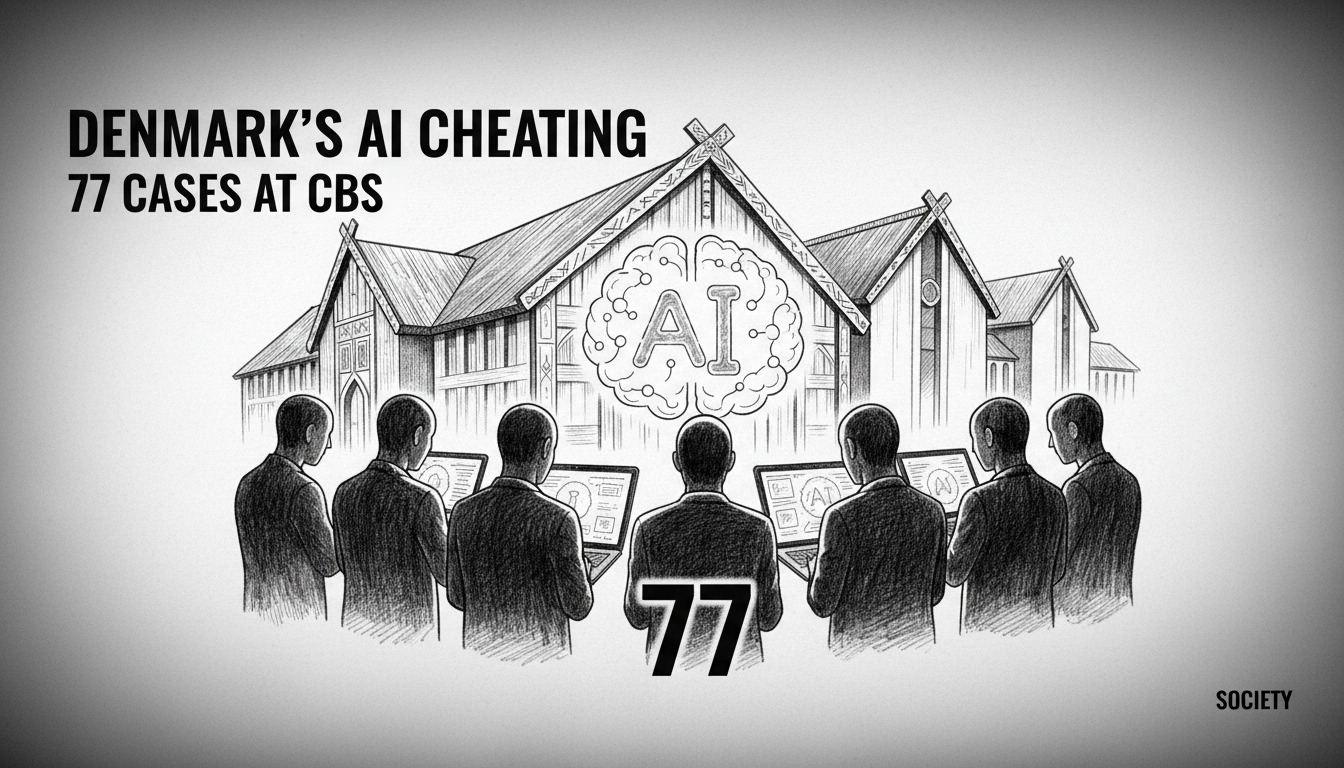 Denmark's AI Cheating: 77 Cases at CBS