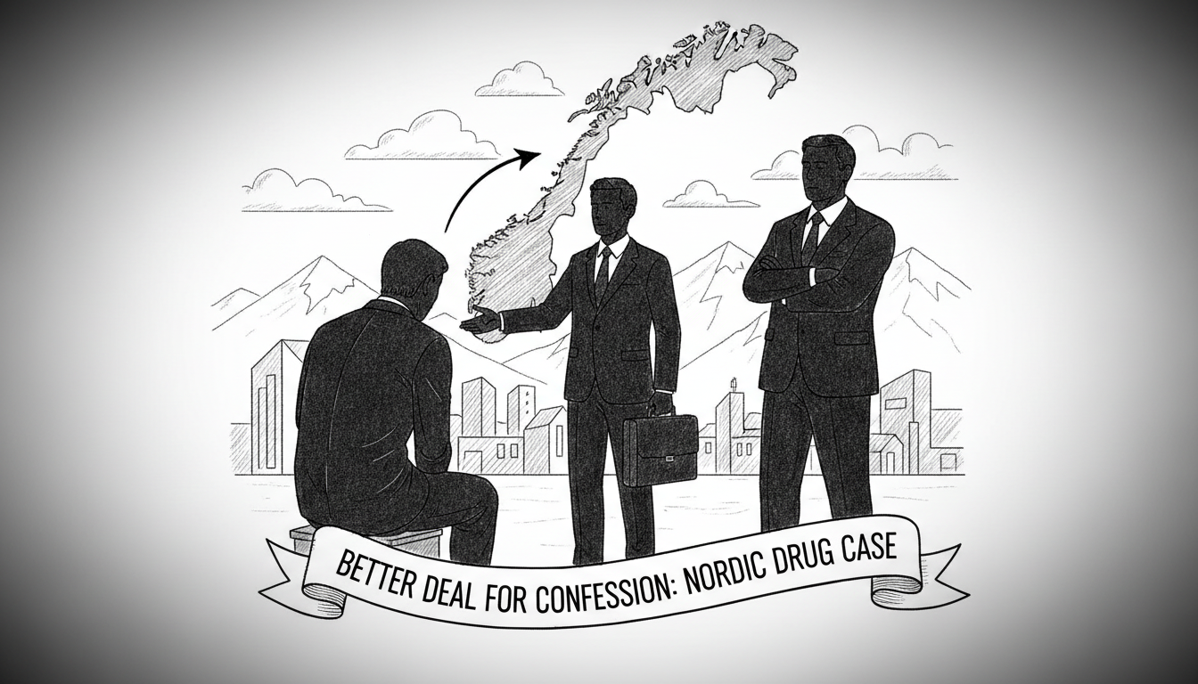 Drug Courier's Lawyer Demands Better Deal for Confession in Major Nordic Case