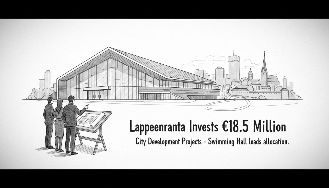 Lappeenranta Invests €18.5 Million in City Development Projects