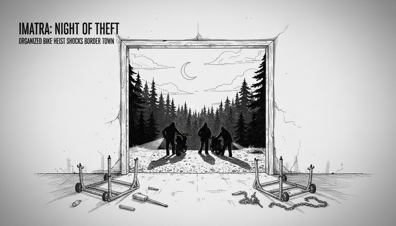 Multiple Motorcycles Stolen in Single Night in Imatra