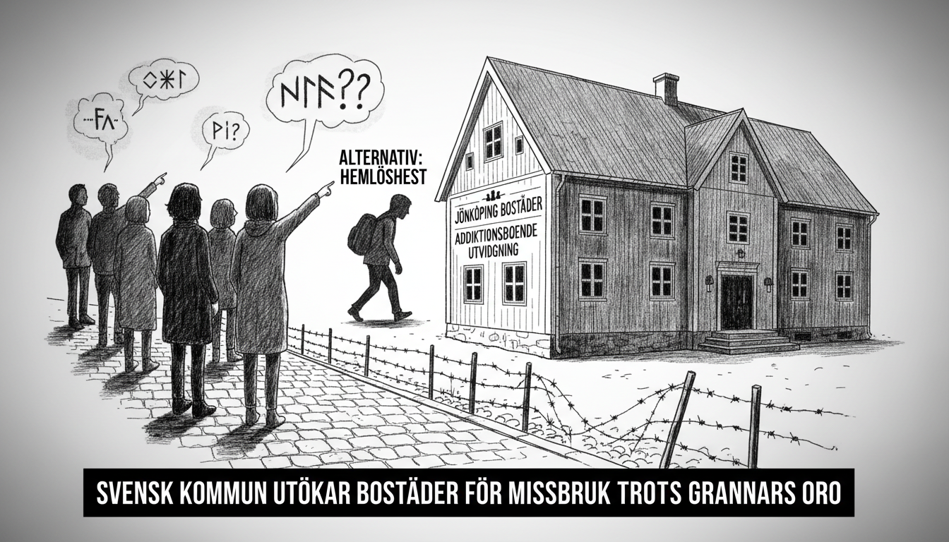 Swedish Municipality Expands Addiction Housing Despite Neighbor Concerns