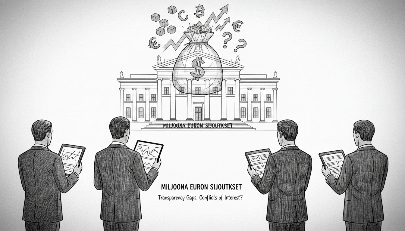 Finnish MPs Reveal Million-Euro Investment Portfolios in Surprise Disclosure