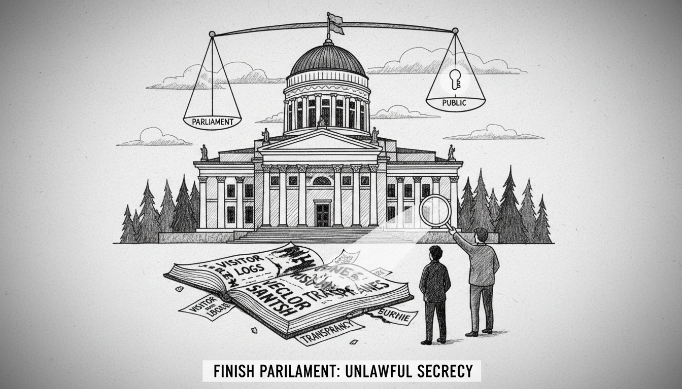 Finnish Parliament Ruled to Have Acted Unlawfully in Visitor Logs Case