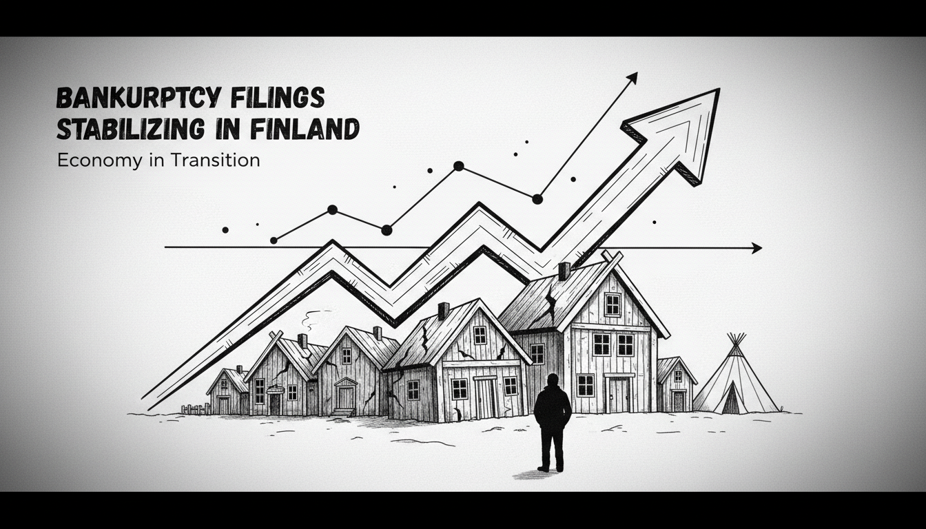 Bankruptcy Filings Show Signs of Stabilizing in Finland