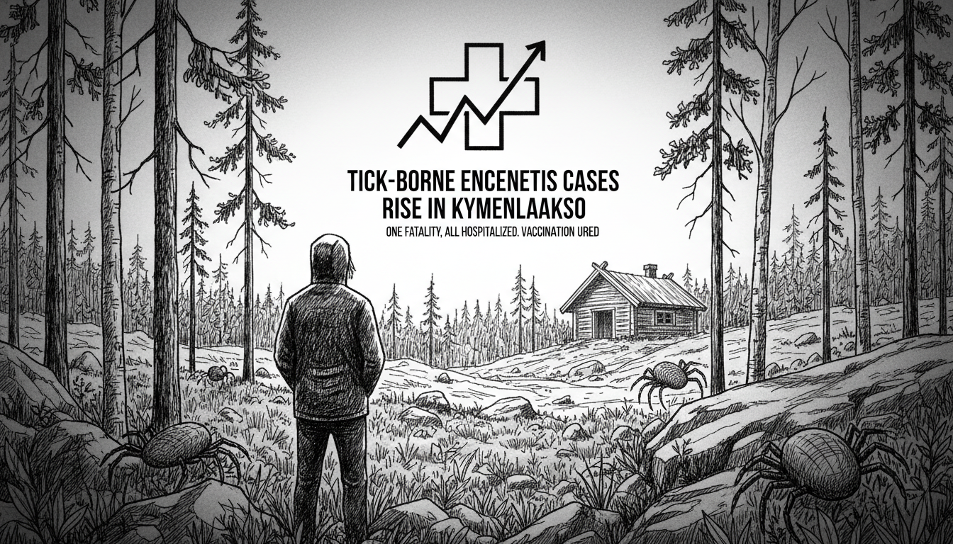 Tick-Borne Encephalitis Cases Rise in Kymenlaakso Region