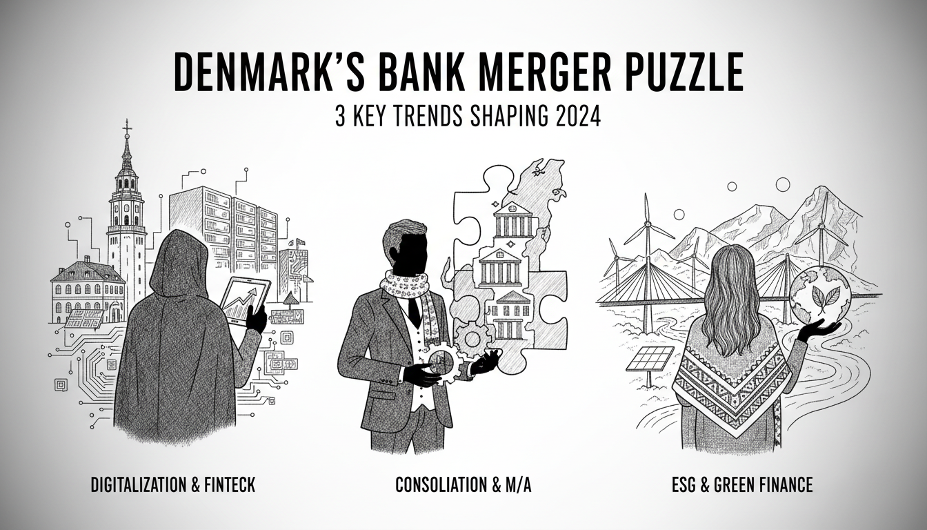 Denmark's Bank Merger Puzzle: 3 Key Trends Shaping 2024