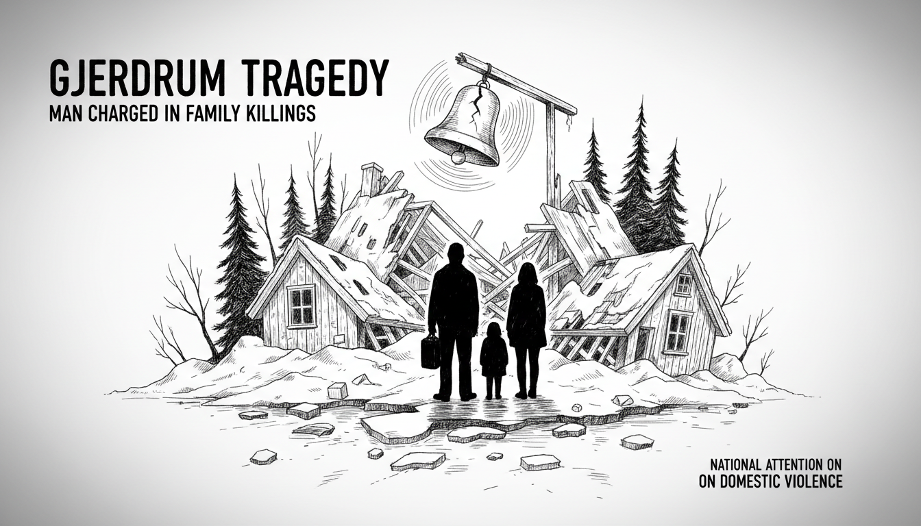 Man Charged in Gjerdrum Family Killings