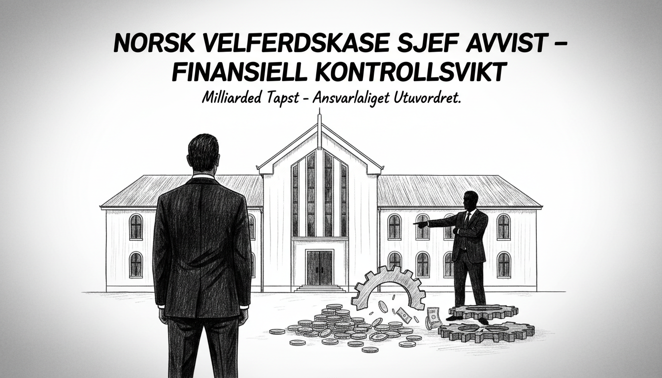 Norwegian Welfare Agency Chief Dismissed Over Financial Control Failures