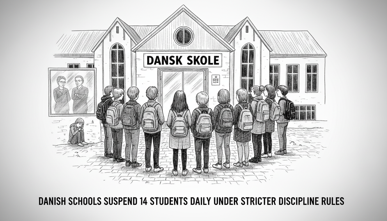 Danish Schools Suspend 14 Students Daily Under Stricter Discipline Rules