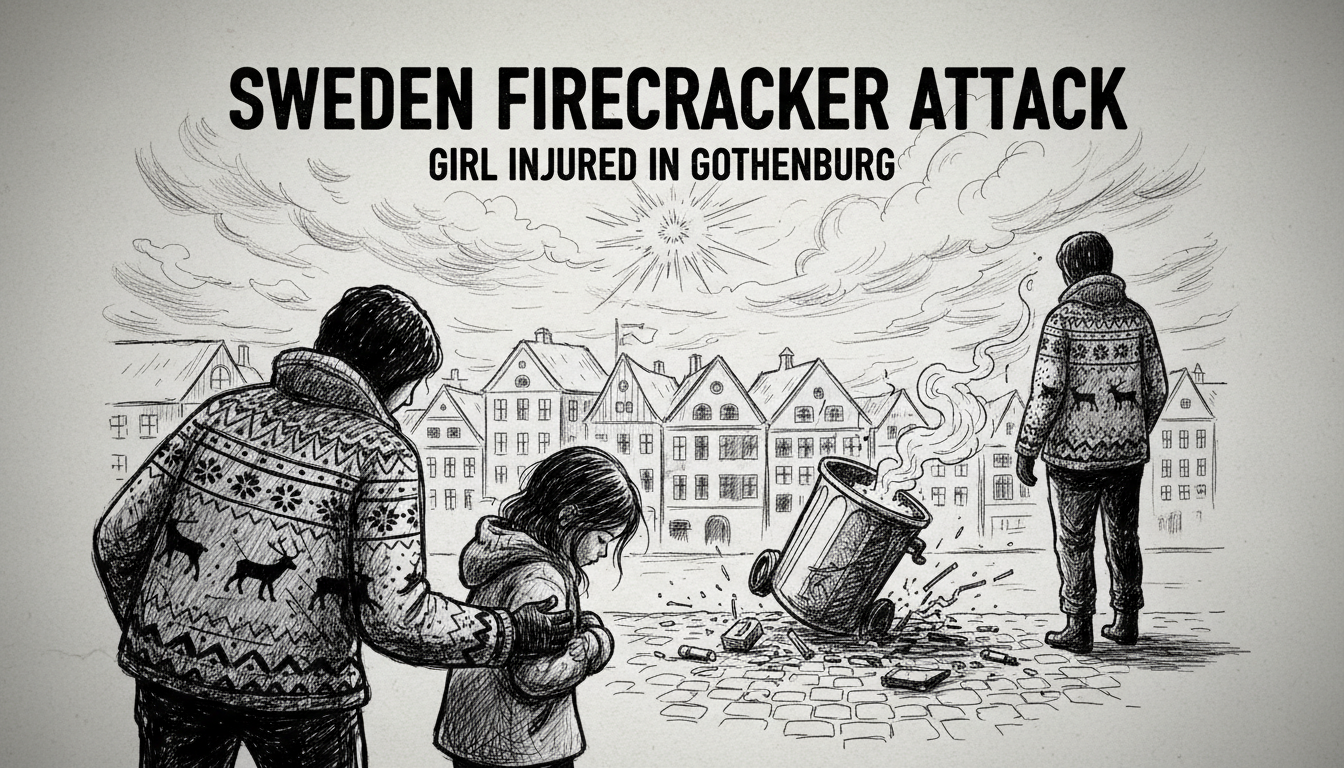 Sweden Firecracker Attack: Girl Injured in Gothenburg