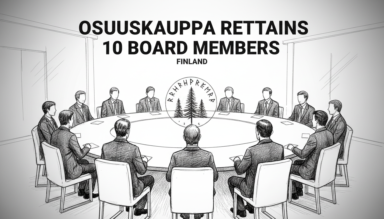 Finland's Osuuskauppa Retains 10 Board Members