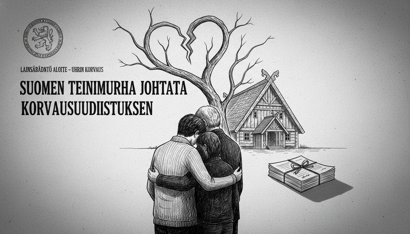 Finnish Teen Murder Sparks Initiative for Victim Compensation Reform