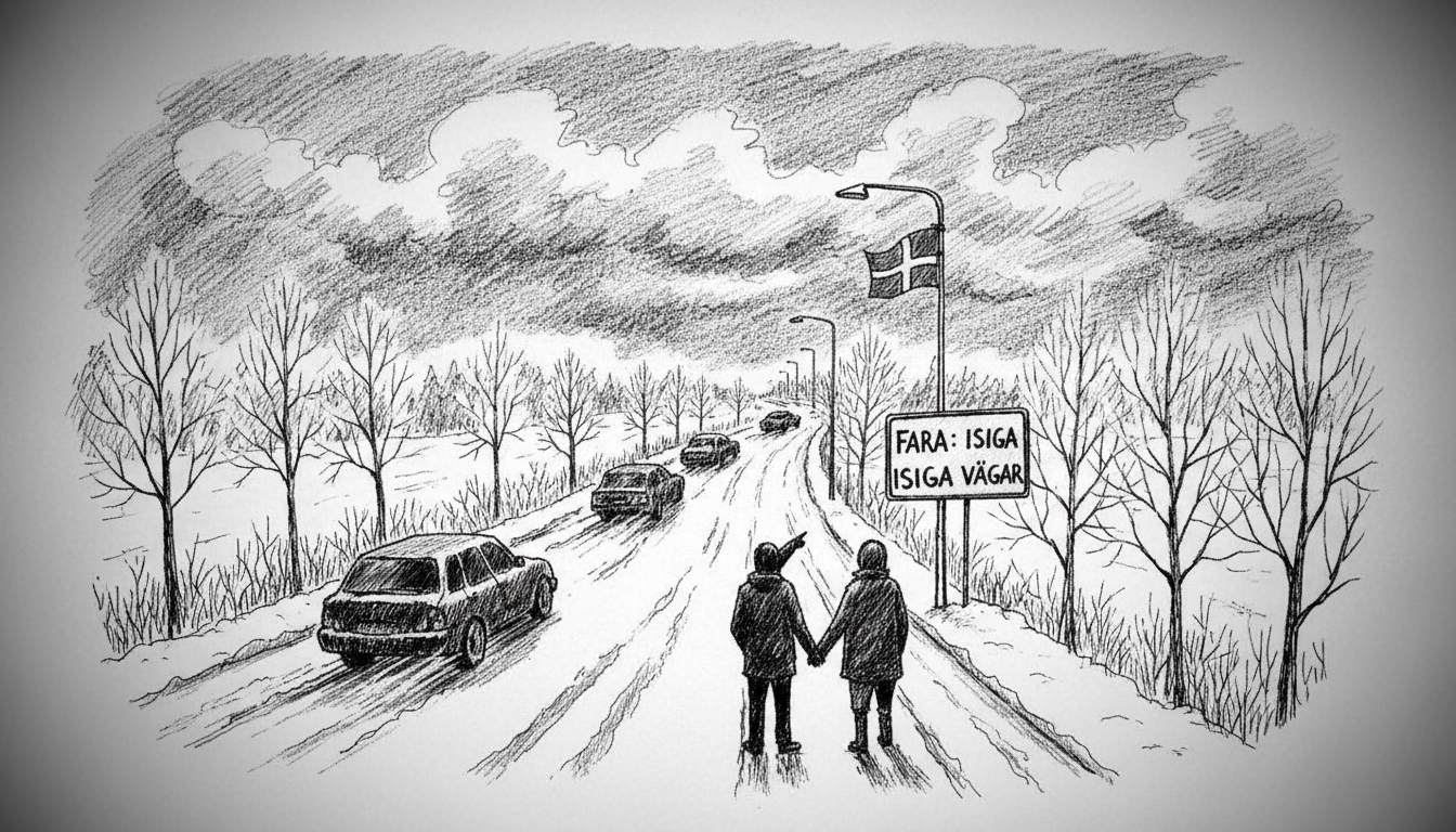 Sweden Christmas Travel: Icy Roads, Rising Risks