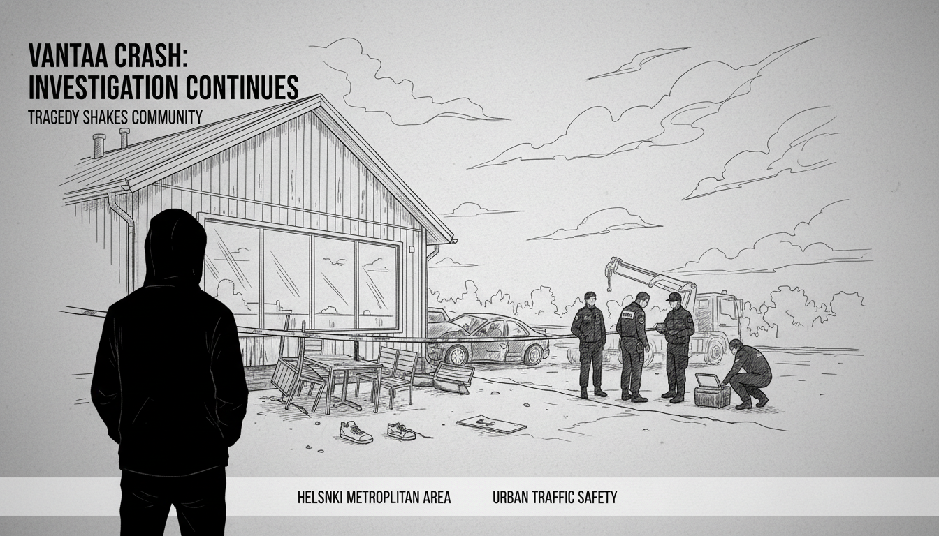 Police Continue Investigation into Fatal Vantaa Crash That Killed Teenager