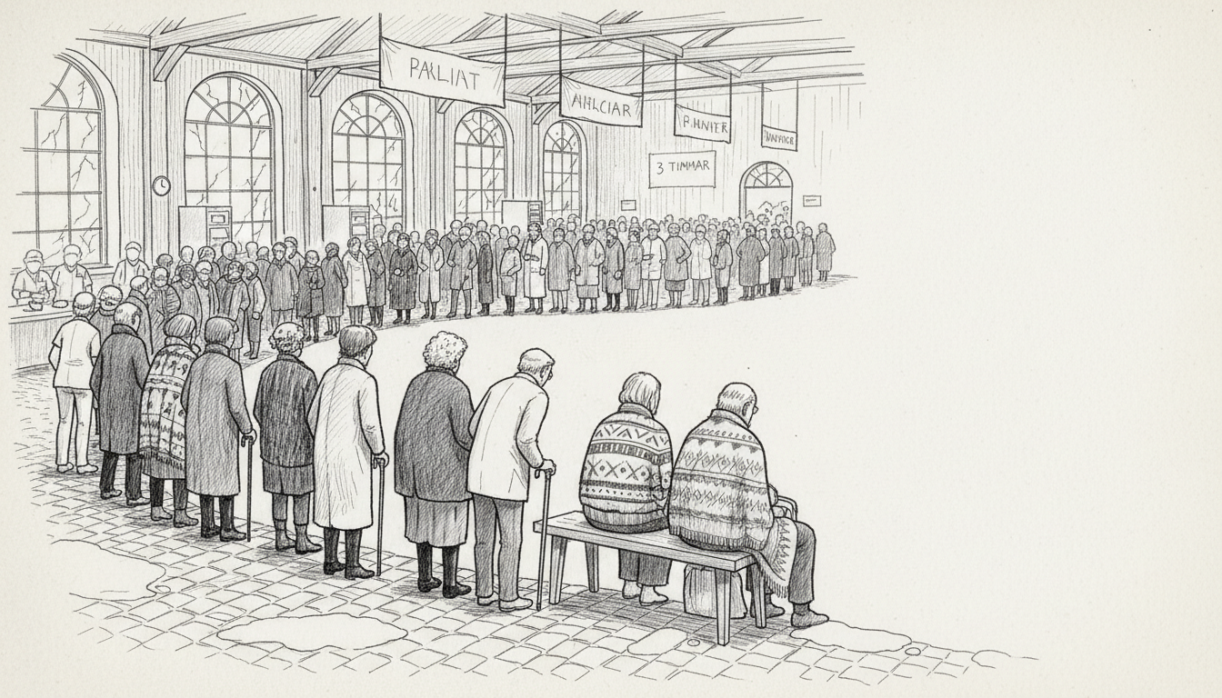 Vaccination Queues Stretch to Three Hours in Finnish Town