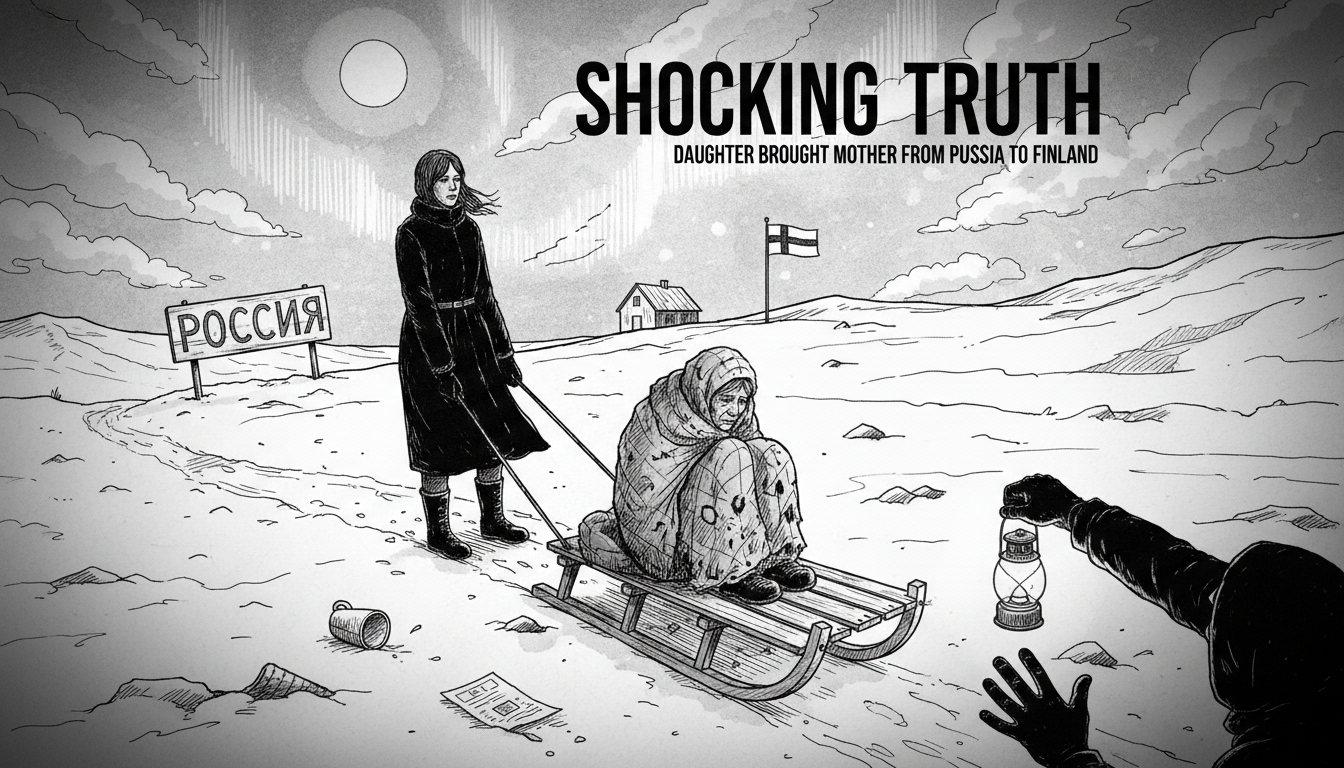 Daughter Brought 95-Year-Old Mother from Russia to Finland – Then Shocking Truth Emerged