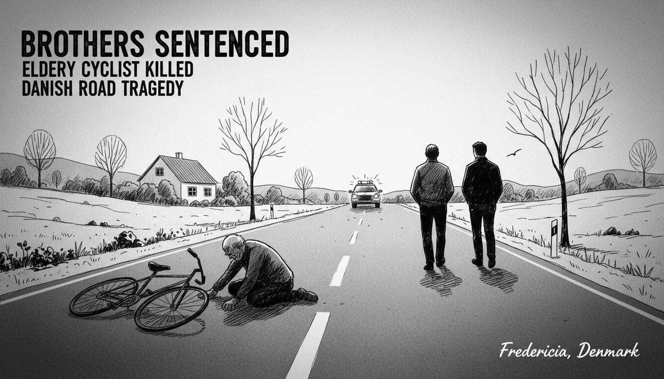 Brothers Sentenced After Elderly Cyclist Killed on Danish Road
