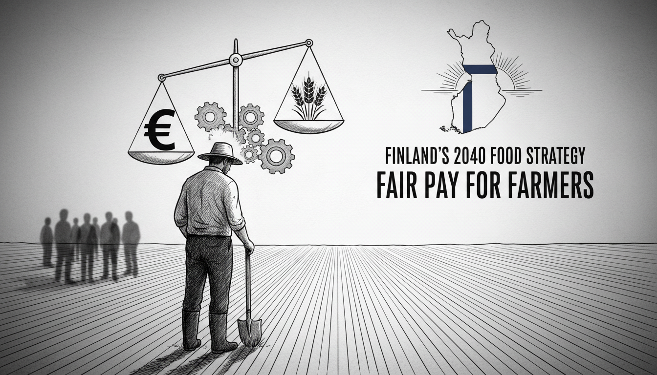 Finland's 2040 Food Strategy: Fair Pay for Farmers