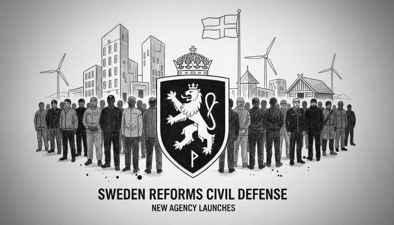 Sweden Reforms Civil Defense: New Agency Launches