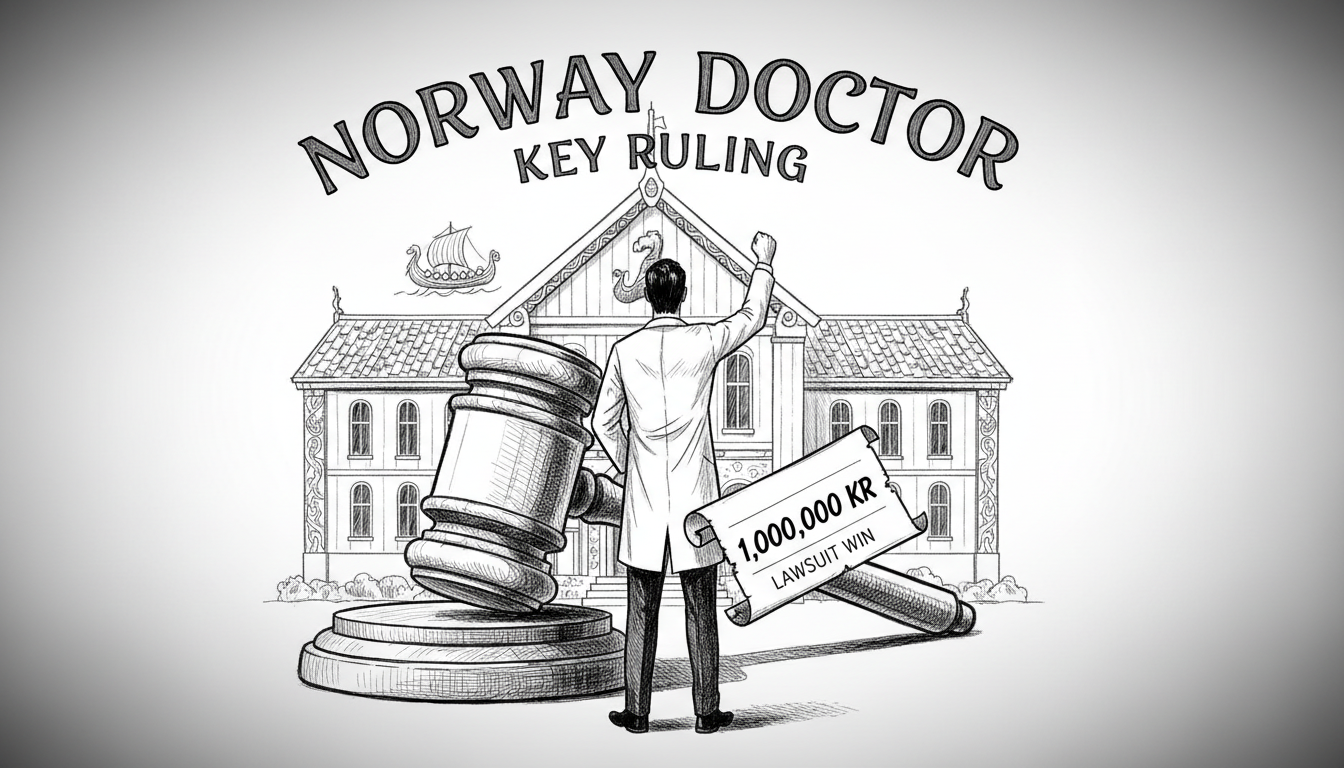 Norway Doctor Wins 1M Krone Lawsuit: 1 Key Ruling