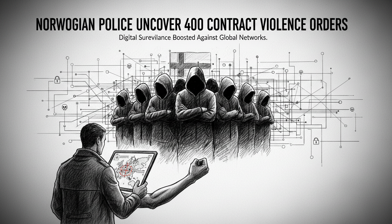 Norwegian Police Uncover 400 Contract Violence Orders in Third Quarter