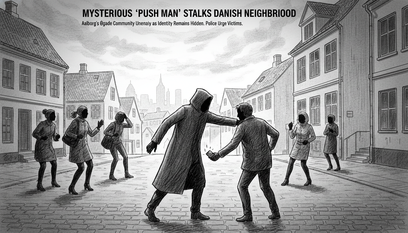 Mysterious 'Push Man' Deliberately Bumps People in Danish Neighborhood