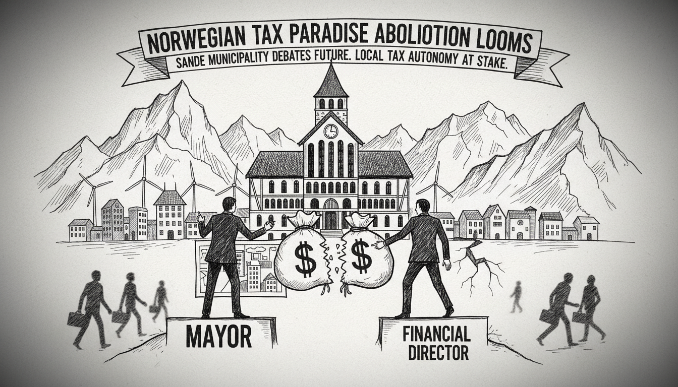 Norwegian Tax Paradise Faces Abolition as Municipality Debates Future