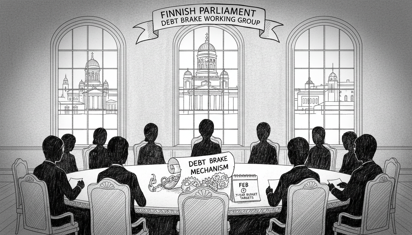 Finnish Parliament Forms Debt Brake Working Group