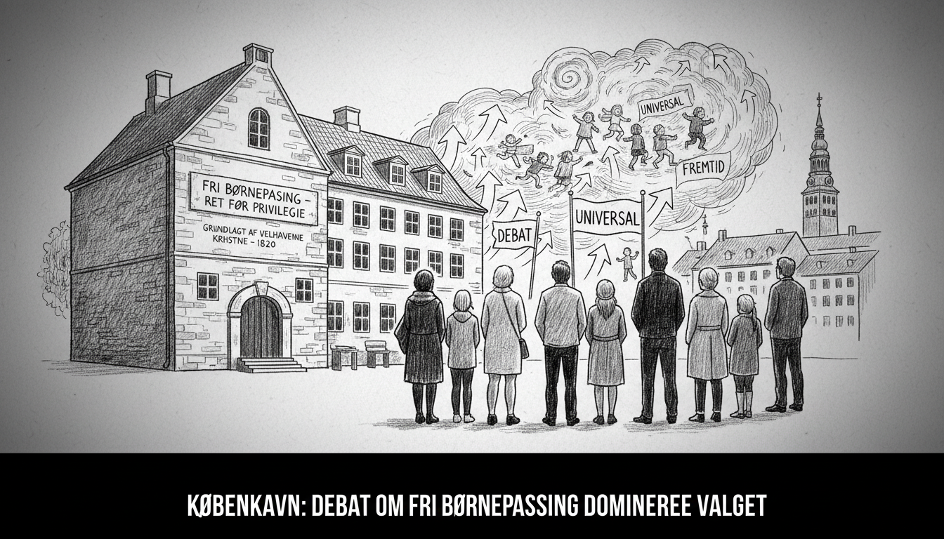 Free Childcare Debate Dominates Copenhagen Elections