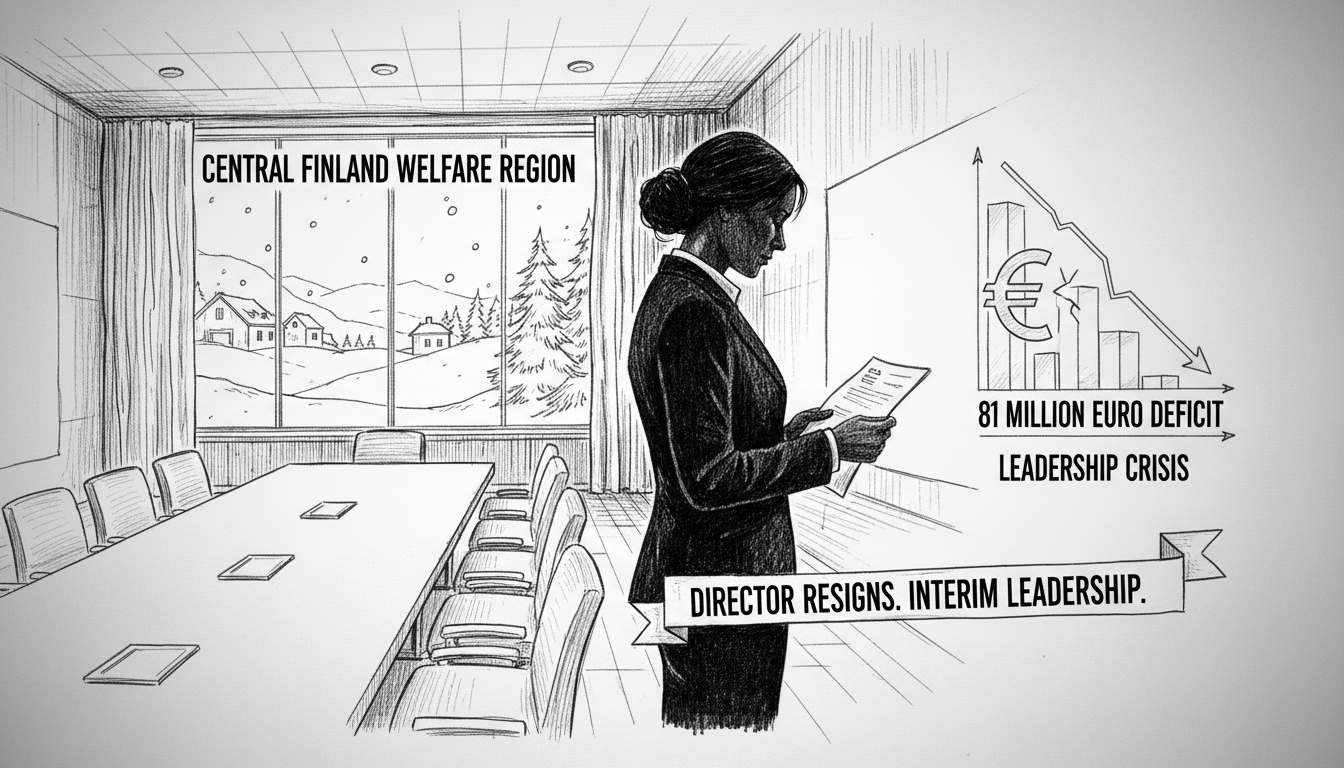 Central Finland Welfare Region Director Resigns Over Leadership Crisis