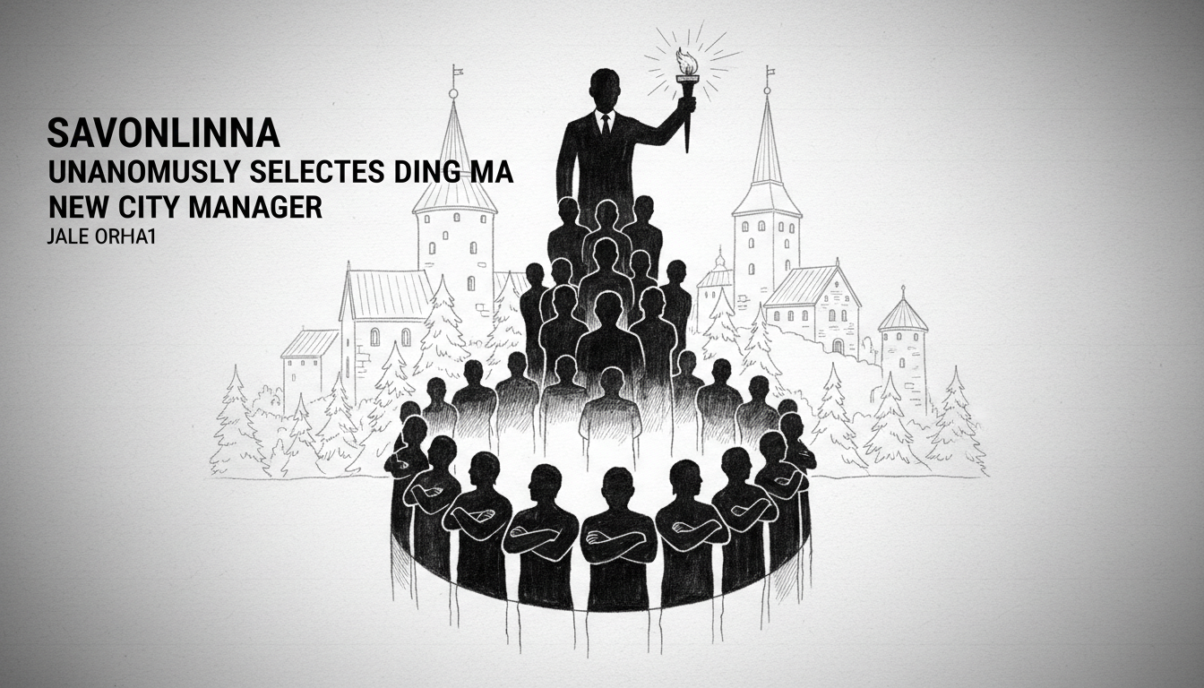 Savonlinna Unanimously Selects Ding Ma as City Manager