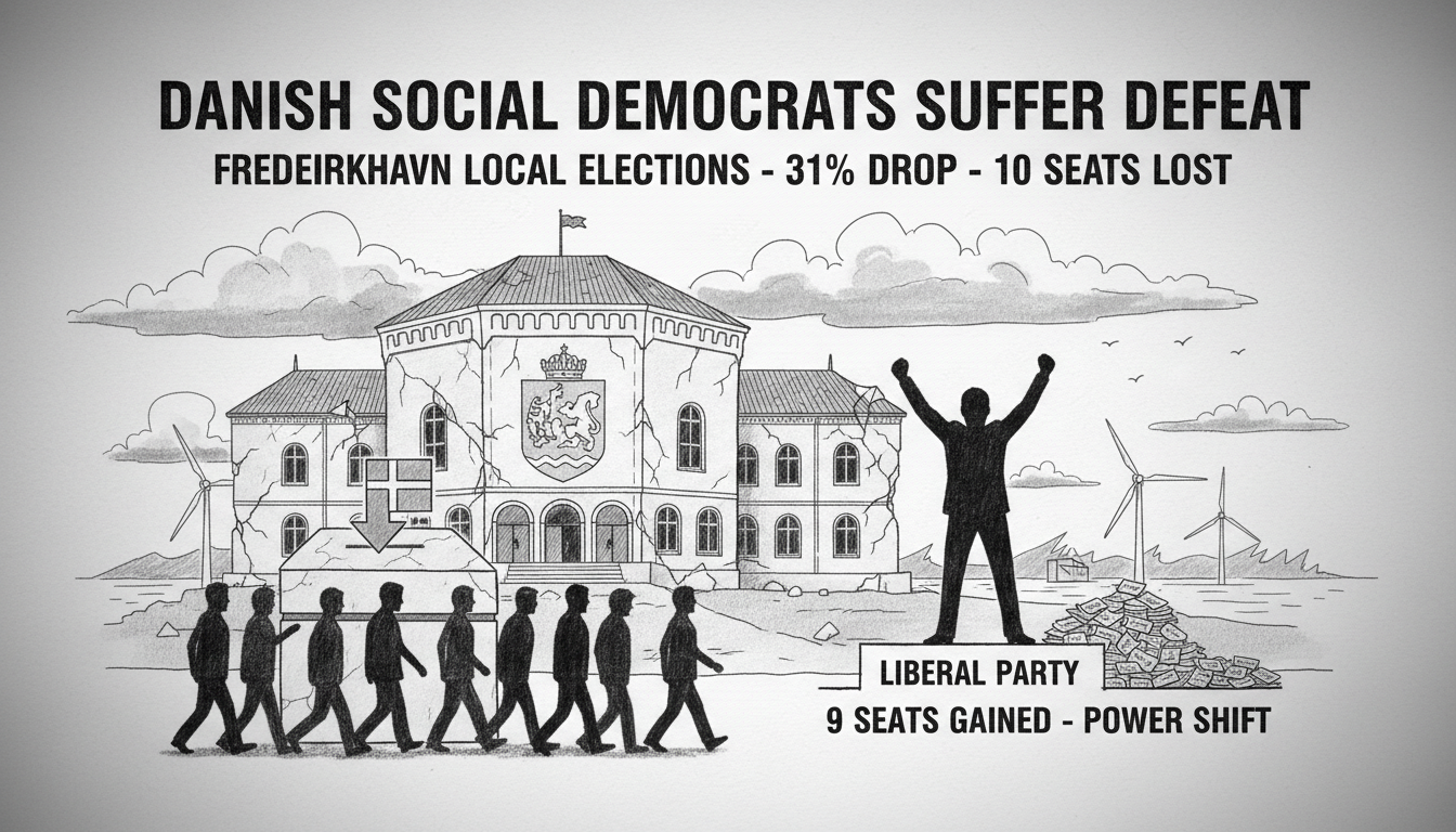 Social Democrats Suffer Major Defeat in Frederikshavn Local Elections