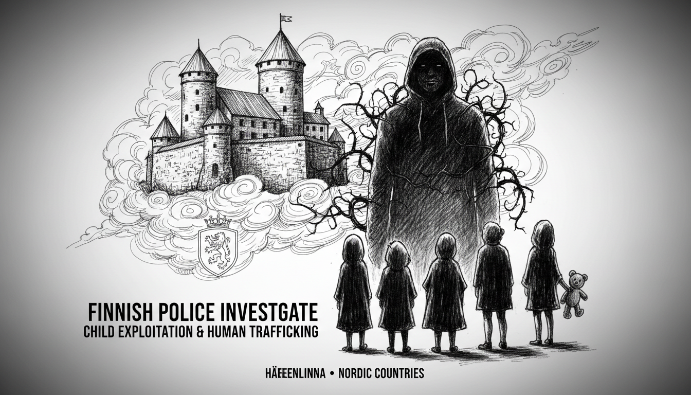 Finnish Police Investigate Child Sex Crimes and Human Trafficking in Hämeenlinna