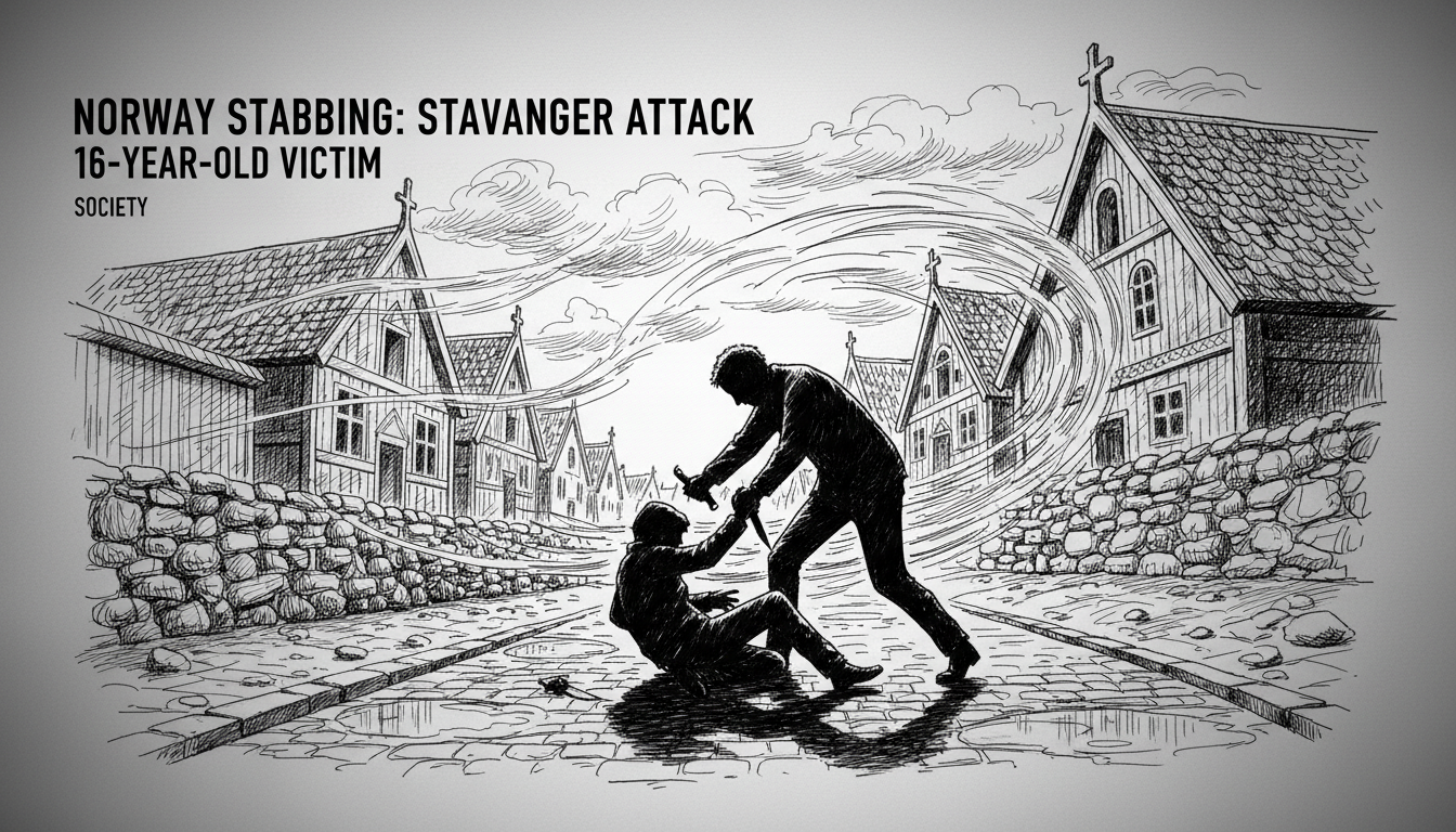 Norway Stabbing: 16-Year-Old Attacked in Stavanger
