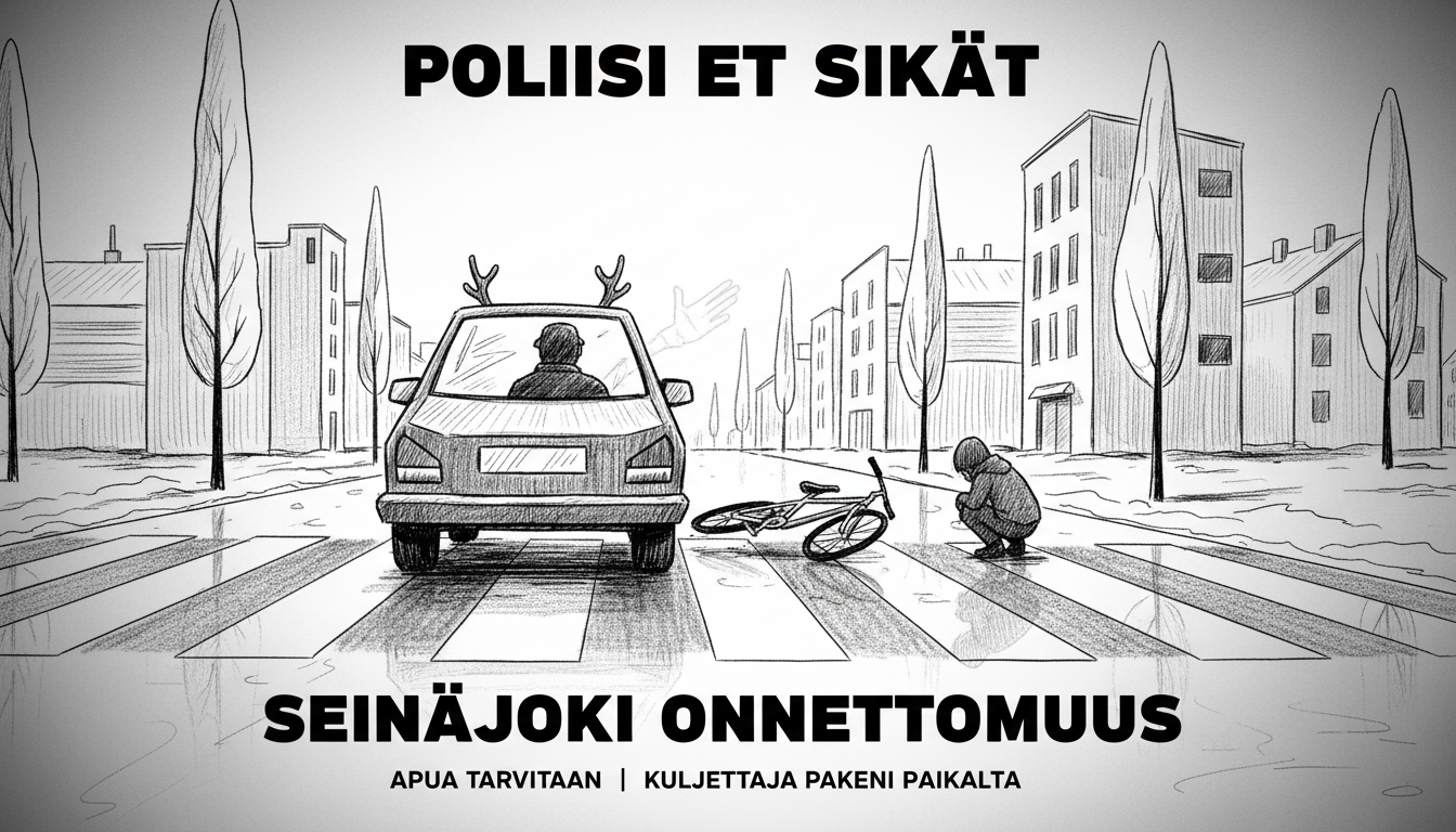 Police Seek Witnesses in Seinäjoki Crosswalk Incident