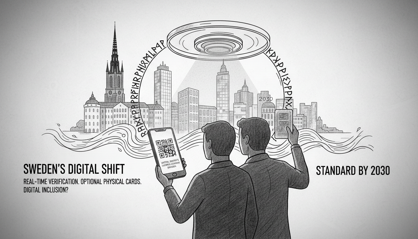 Digital Driver's Licenses Become Standard in Sweden