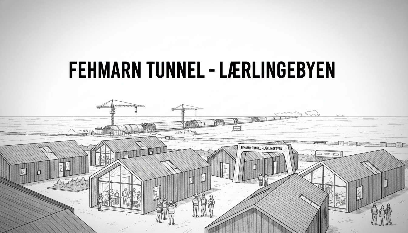 Denmark's Largest Construction Project Opens Apprentice Village at Fehmarn Tunnel