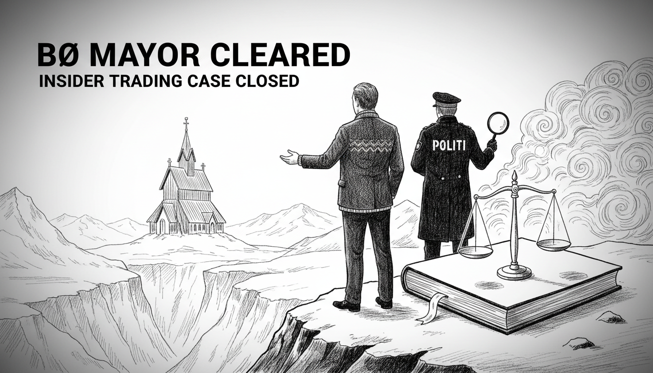 Police Close Insider Trading Case Against Norwegian Mayor