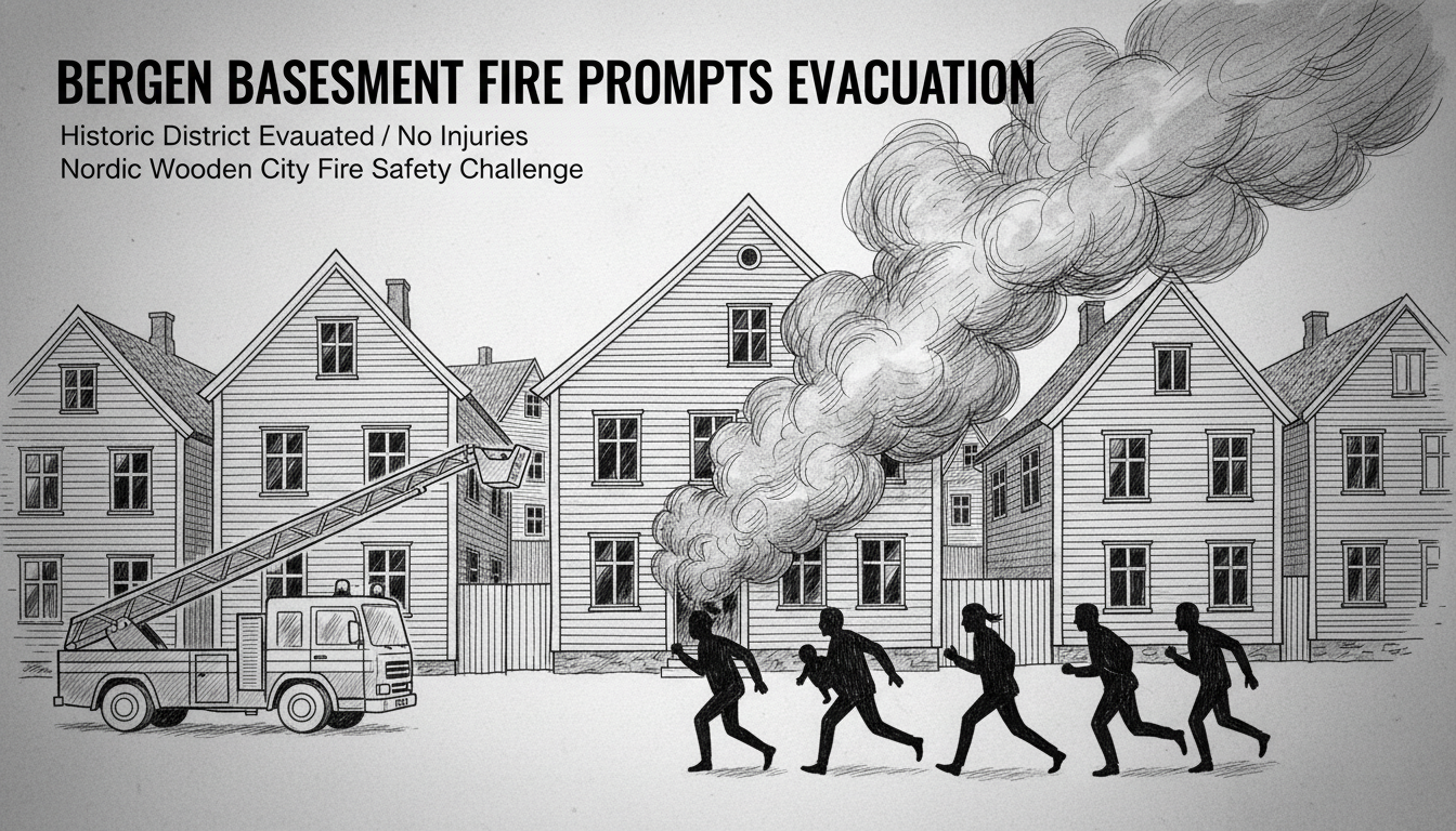 Bergen Basement Fire Prompts Evacuation in Historic District