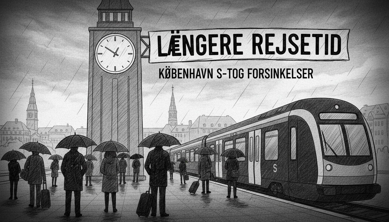 Longer Travel Times on All Copenhagen S-Trains