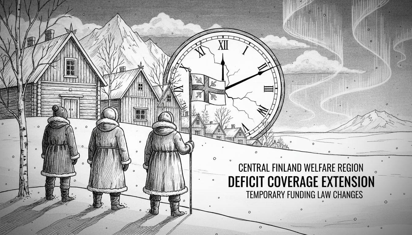 Central Finland Welfare Region Proposes Extension for Deficit Coverage