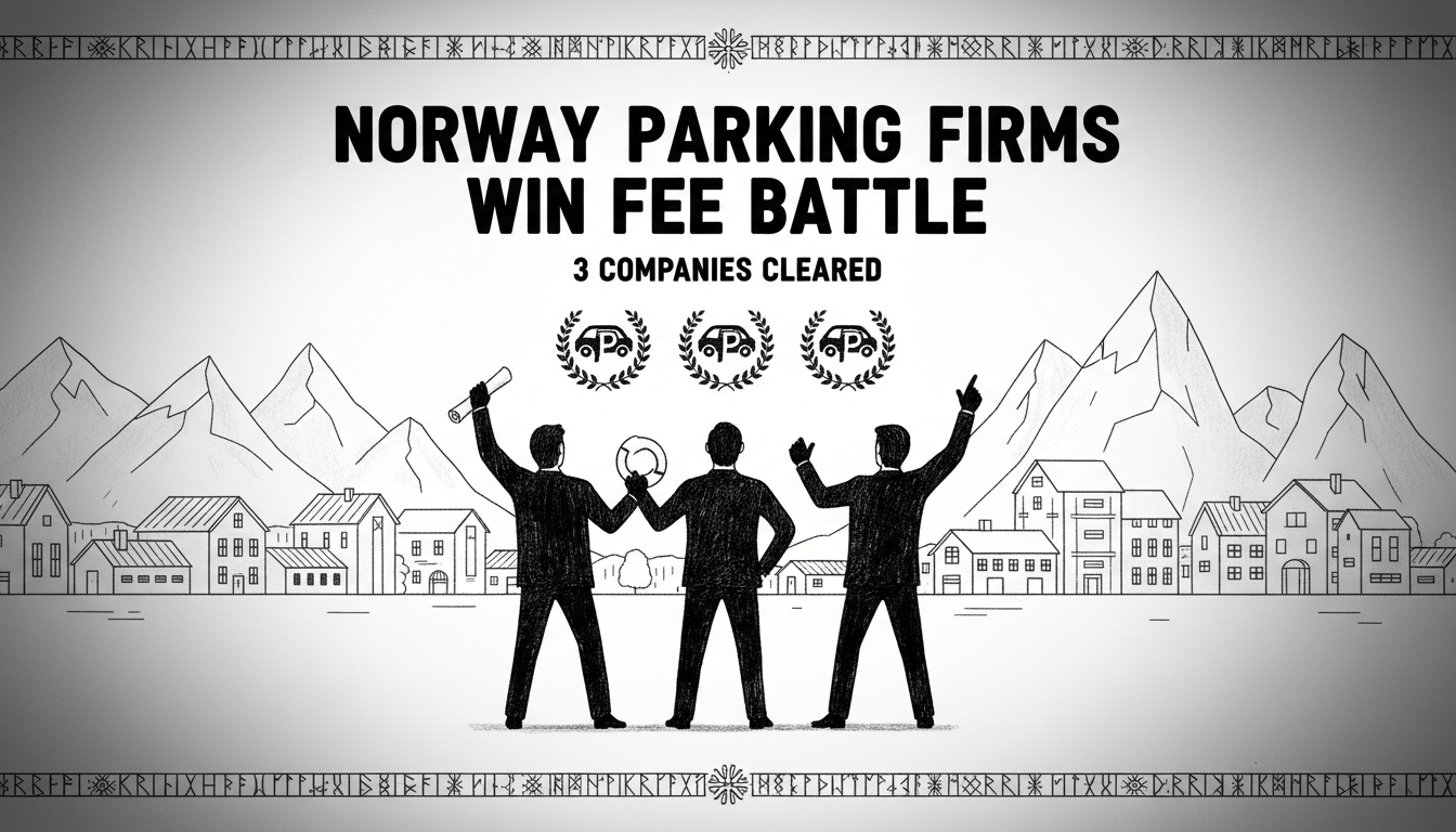 Norway Parking Firms Win Fee Battle: 3 Companies Cleared